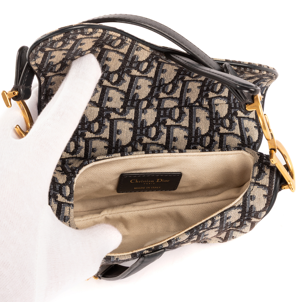 Christian Dior Oblique Saddle Mini - Picture 9 of 11
